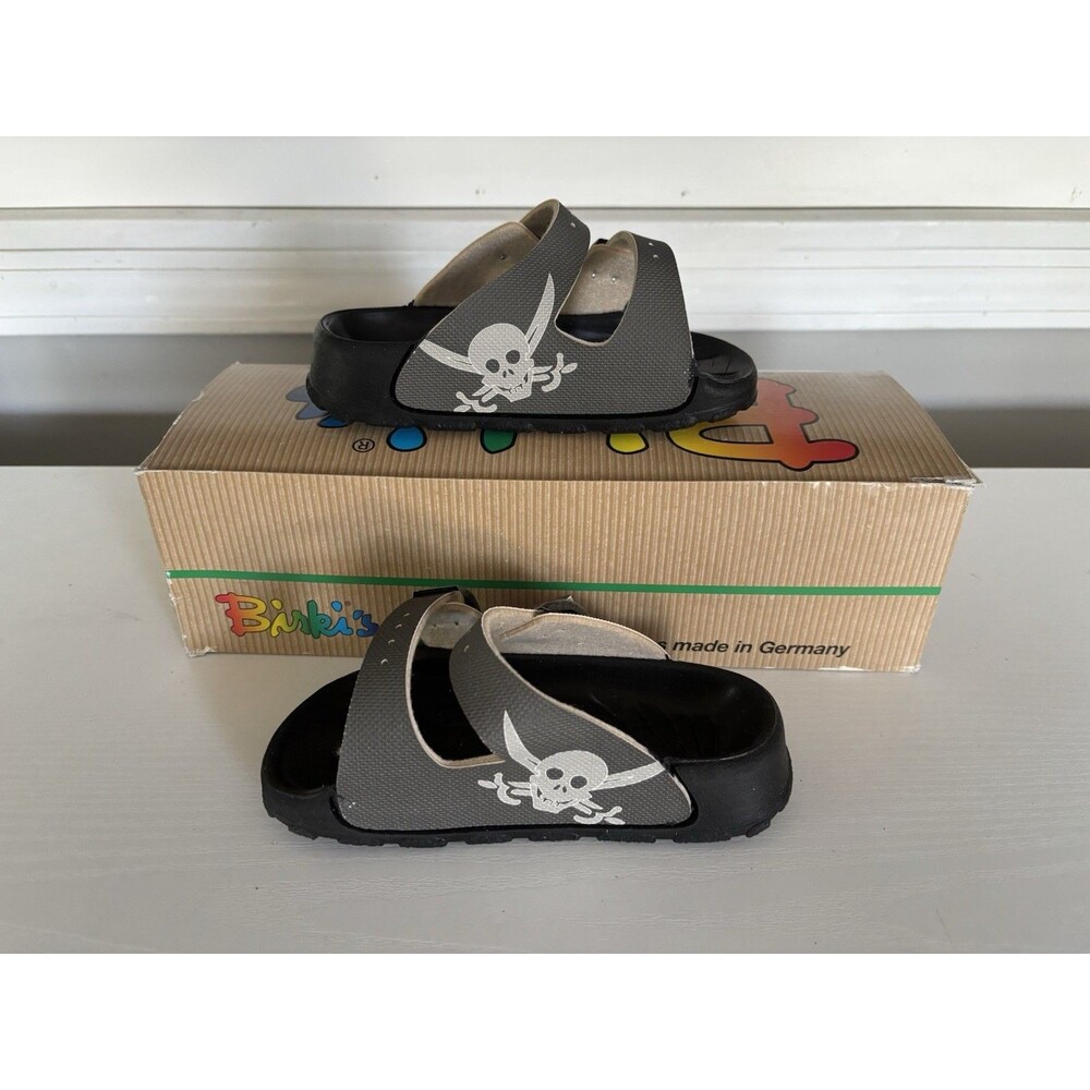 Birki's Original Haiti Birko Flor Buckle Casual Kids Sandals Sz EU26 US C8